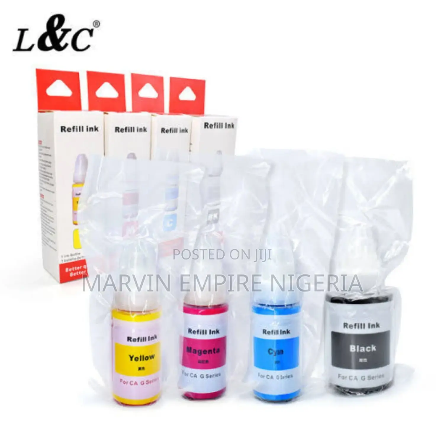 Canon Compatible 4 Colour Refill Ink for G Series Printers