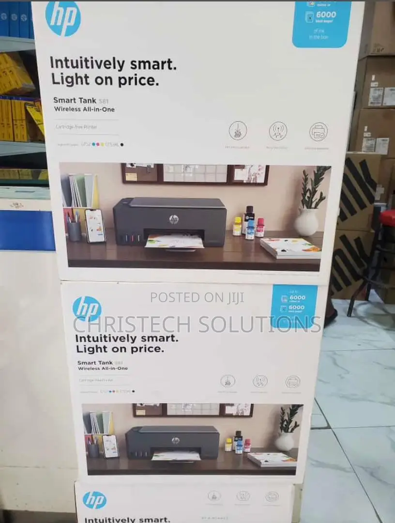 HP Smart Tank 581 All-in-One Wifi Colour Printer