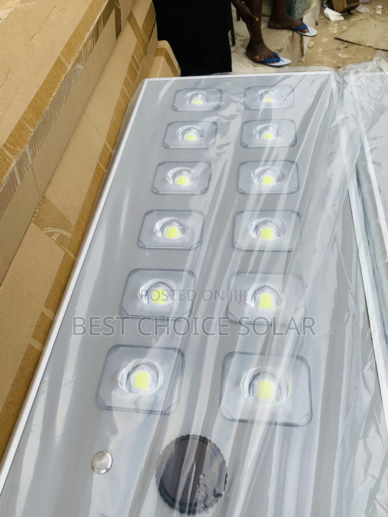 100w D2 Solar Street Light