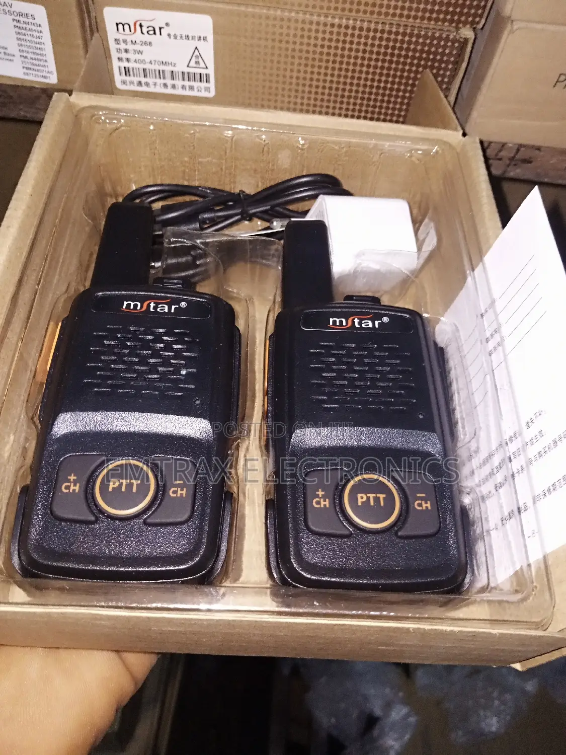 MSTAR M 628 WALKIE TALKIE 2 in 1
