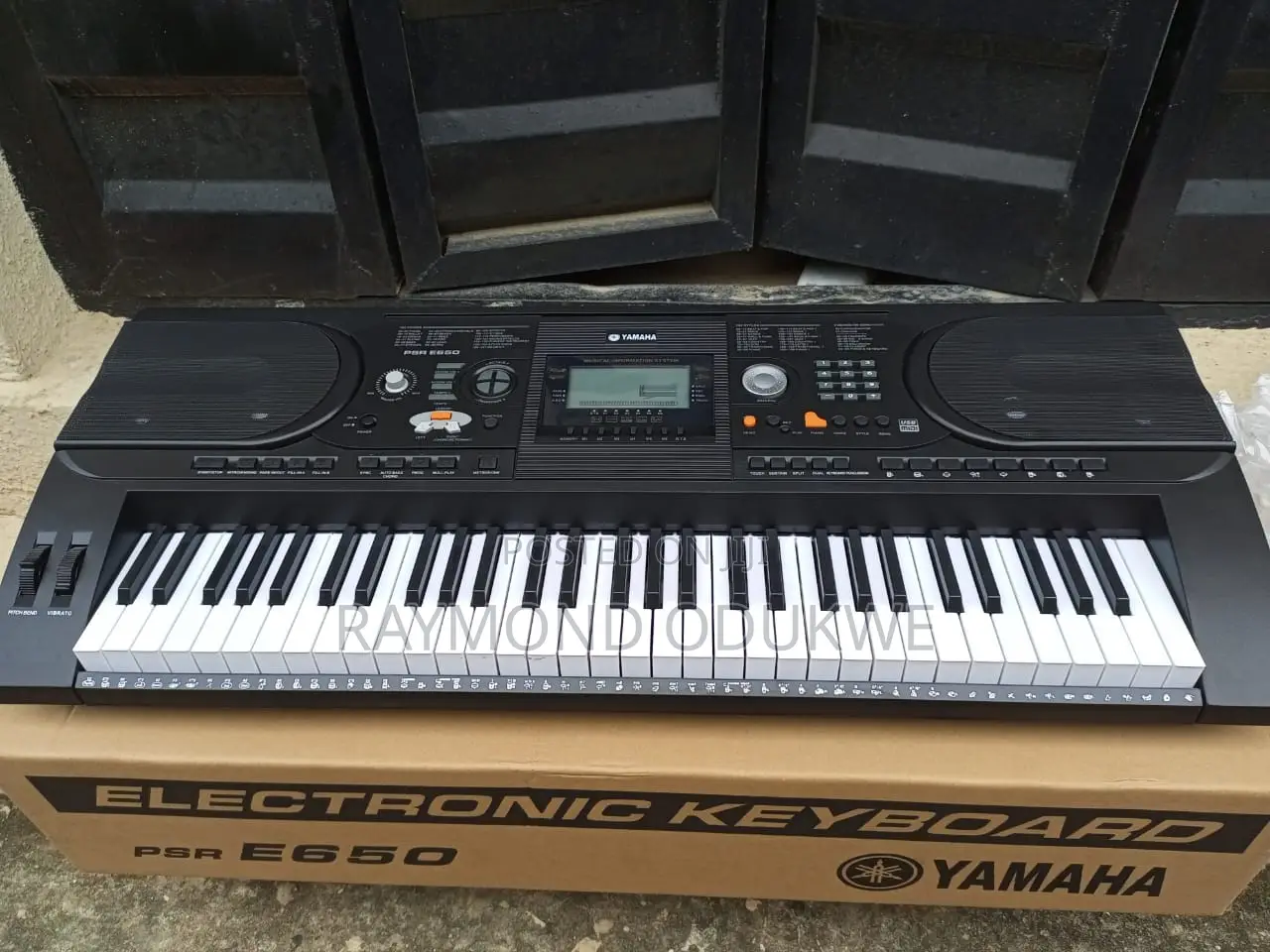 Touch Response Split Yamaha Keyboard Piano