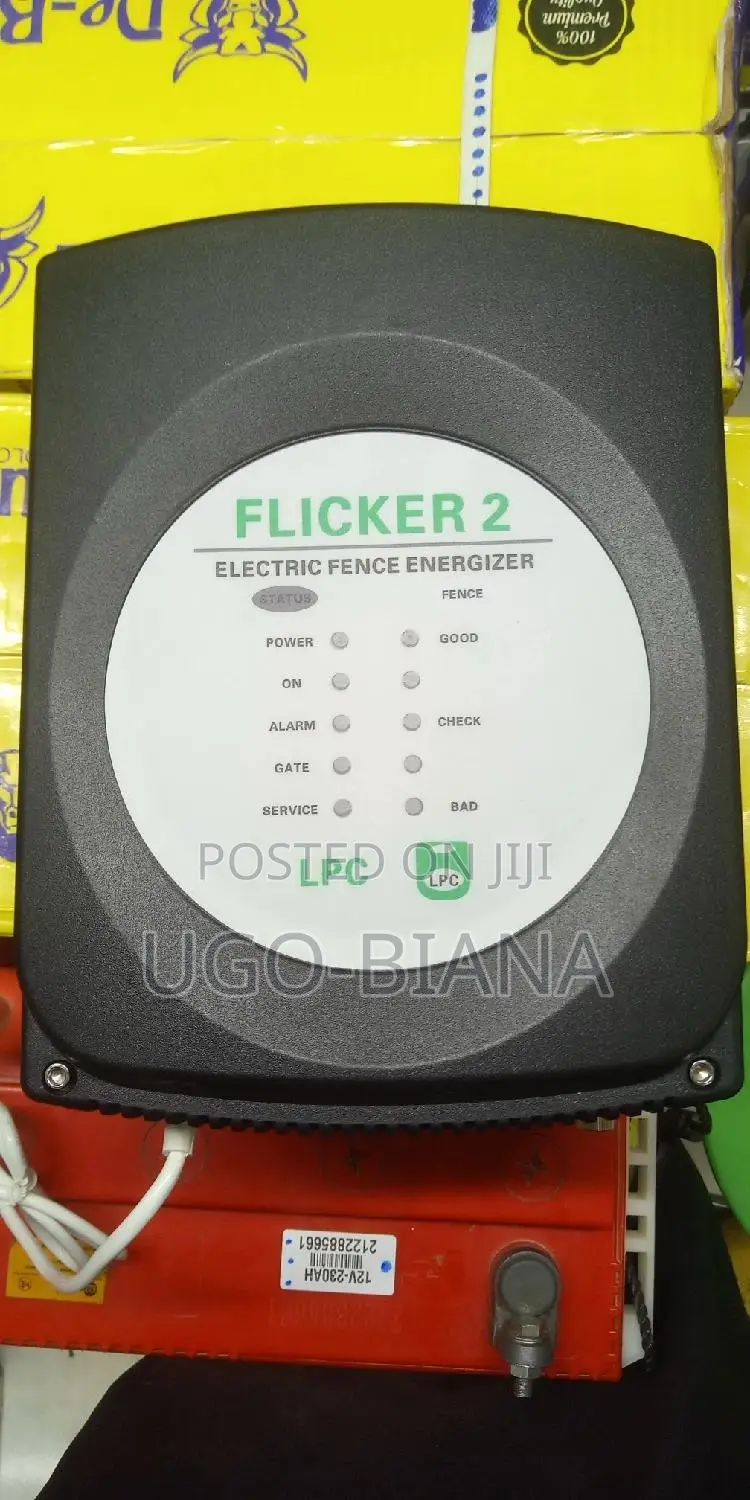 Flickers Electric Fence Energizer With Remote