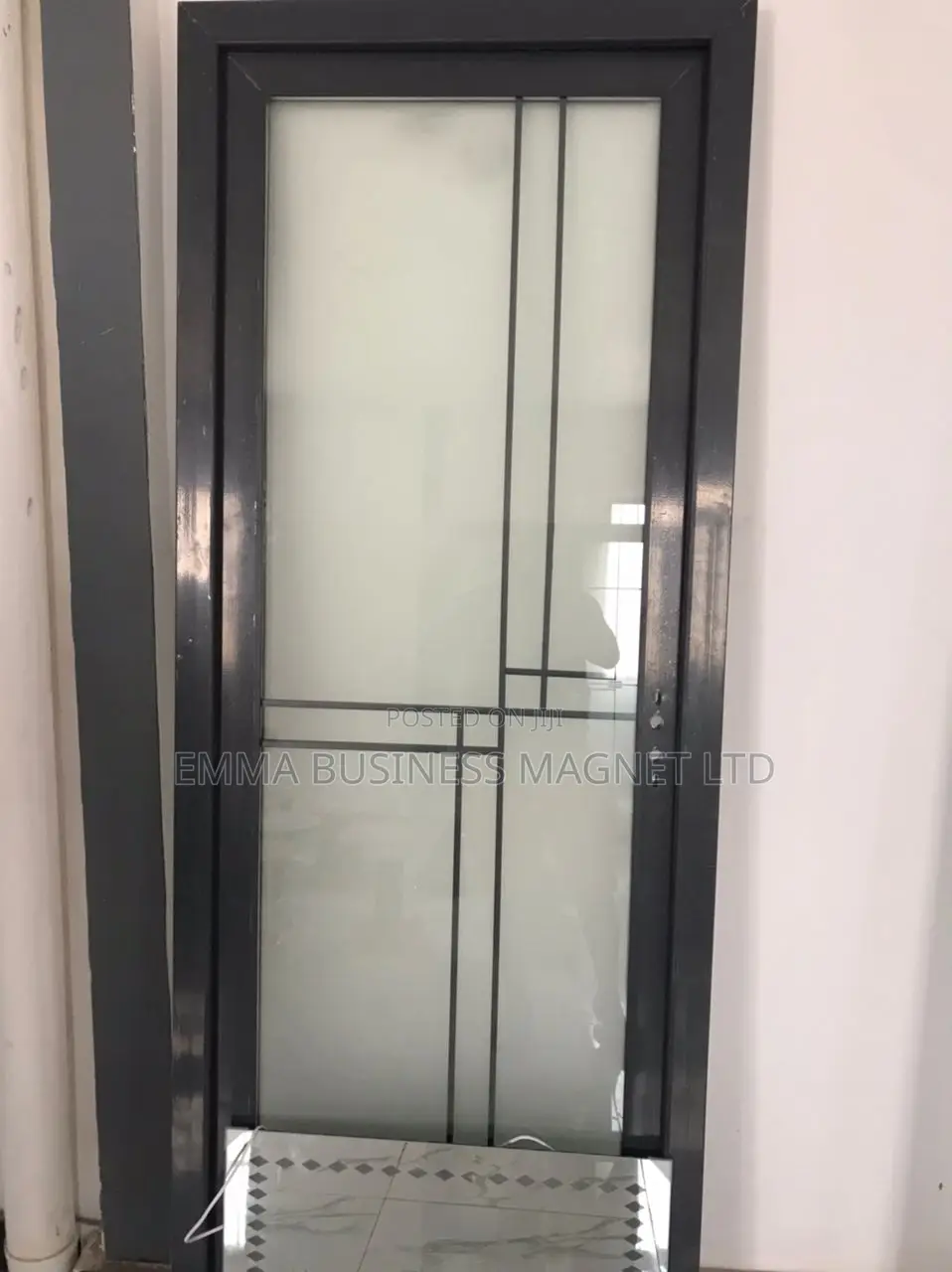 High Quality Full Glass Toilet Door