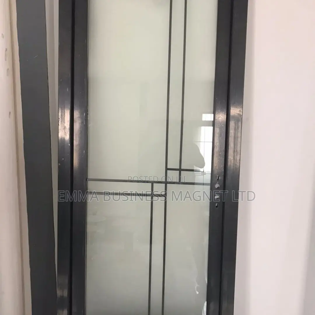 High Quality Full Glass Toilet Door