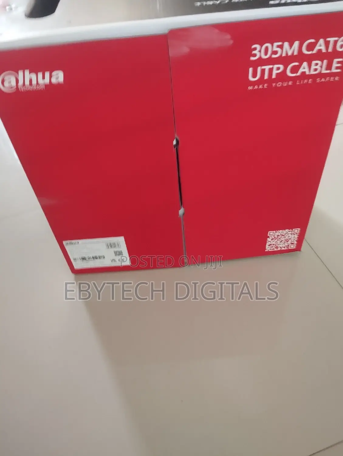 Dahua Cat6 Utp CMR Cable