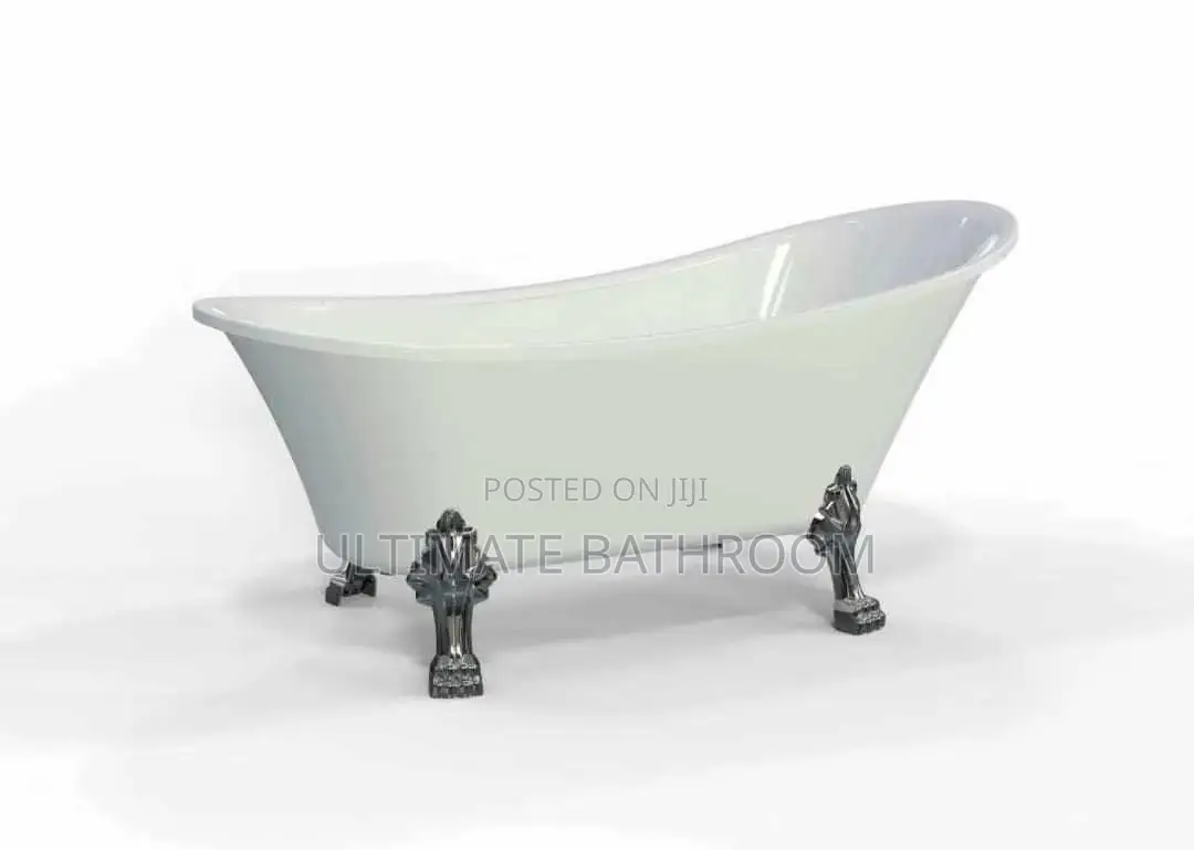 White Animal Foot Bathtub