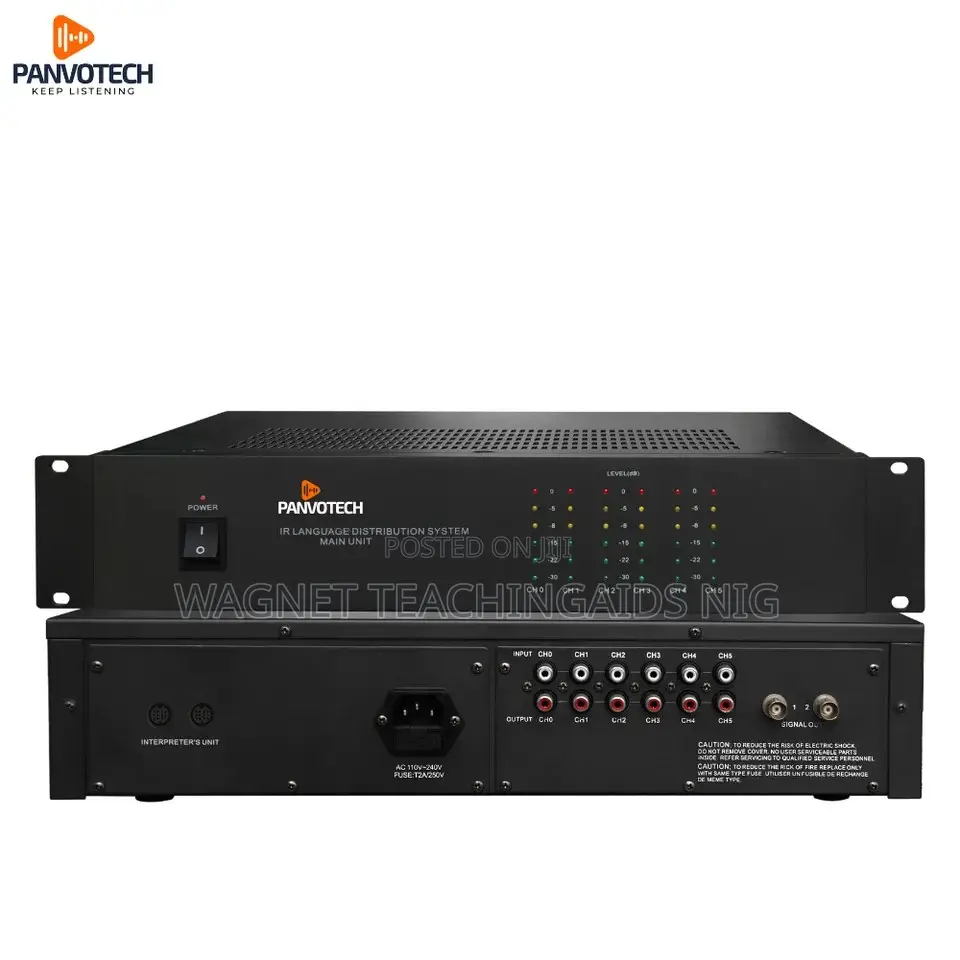 The WCM-8600 Wireless Language Distribution System