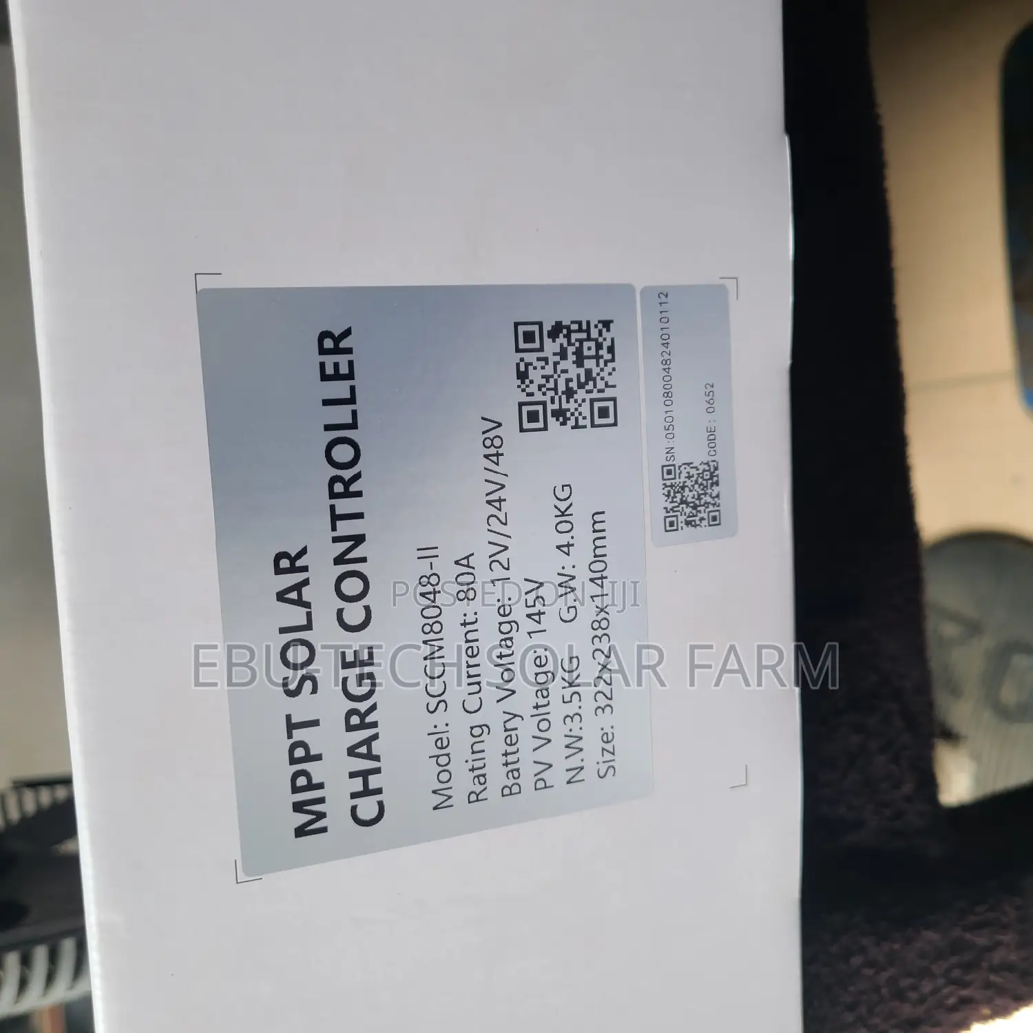 100amps MPPT Charge Controller Felicity