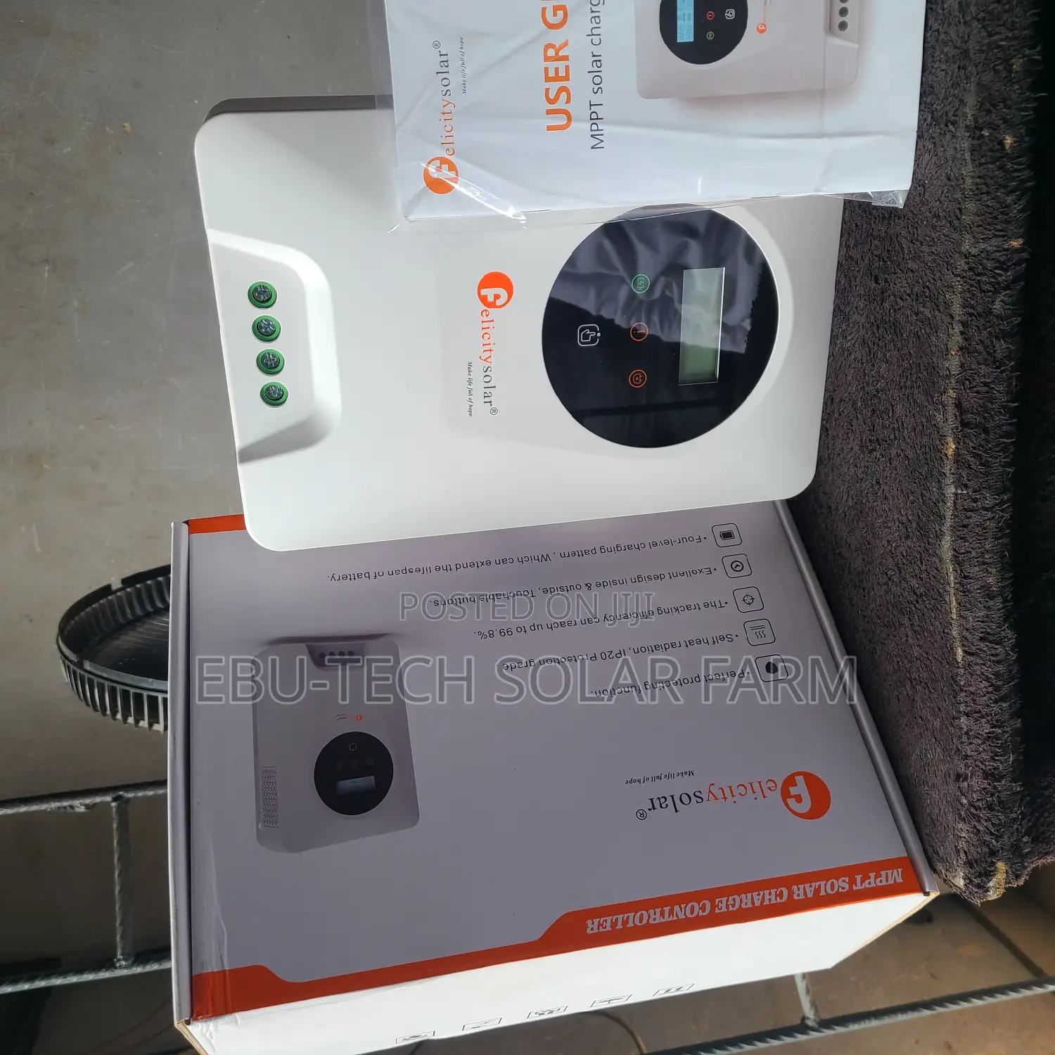 100amps MPPT Charge Controller Felicity