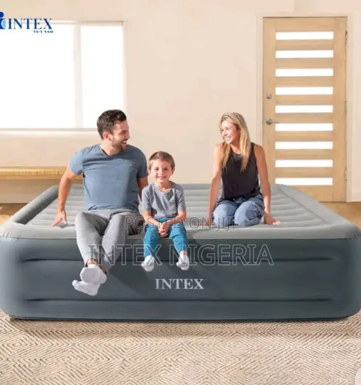Intex Queen Size Air Bed (60"X80"X18") Dura Beam Standard