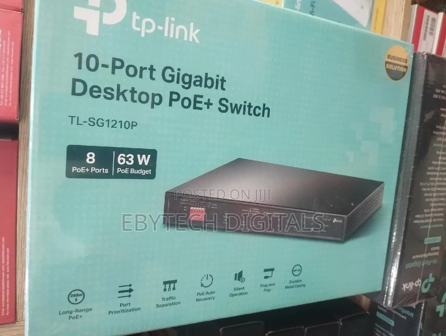 Tp-Link 10port Gigabit Desktop Poe Switch