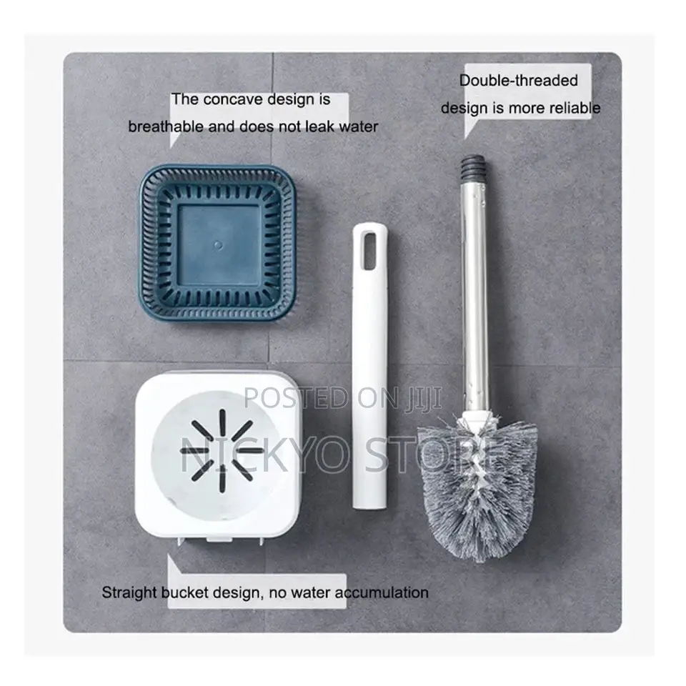 Drain Toilet Brush Set Creative Wall-Mounted Cleaning Brush