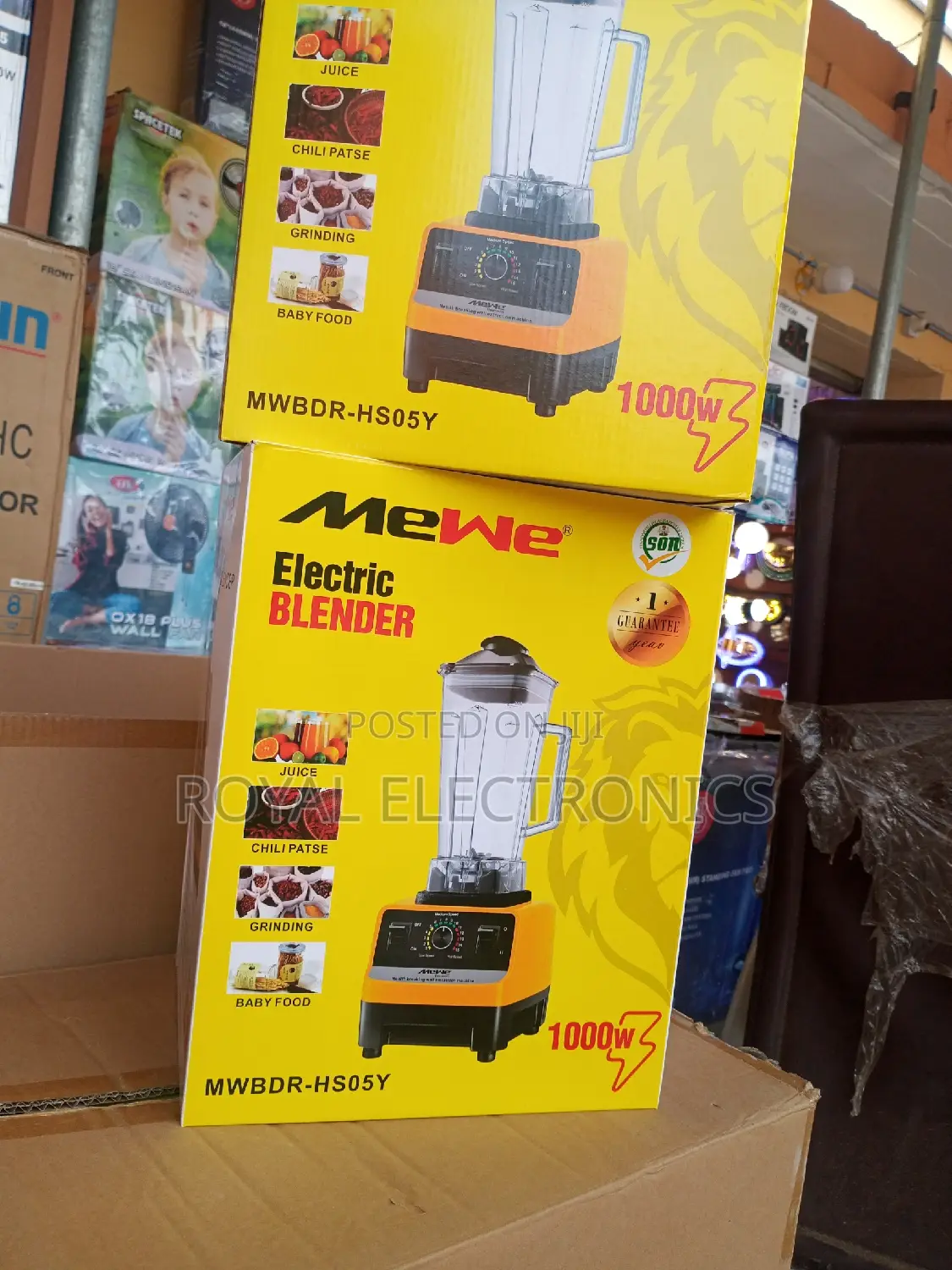 Top Class Mewe(MWBDR-Hs05y) 1000W Electric Blender