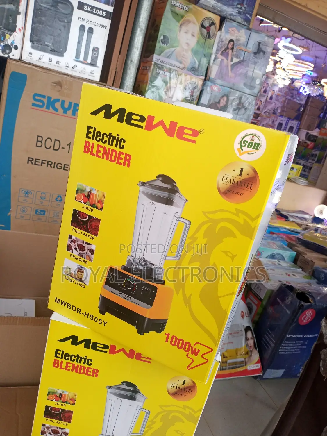 World Class Mewe(MWBDR-Hs05y) 1000W Electric Blender