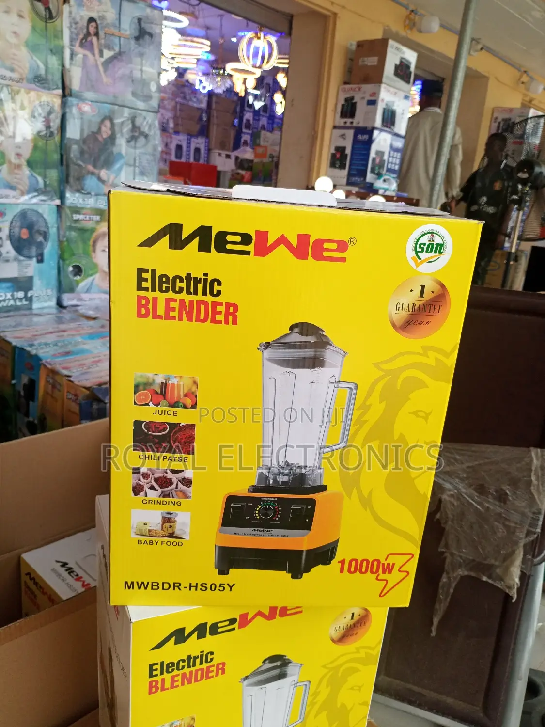 World Class Mewe(MWBDR-Hs05y) 1000W Electric Blender