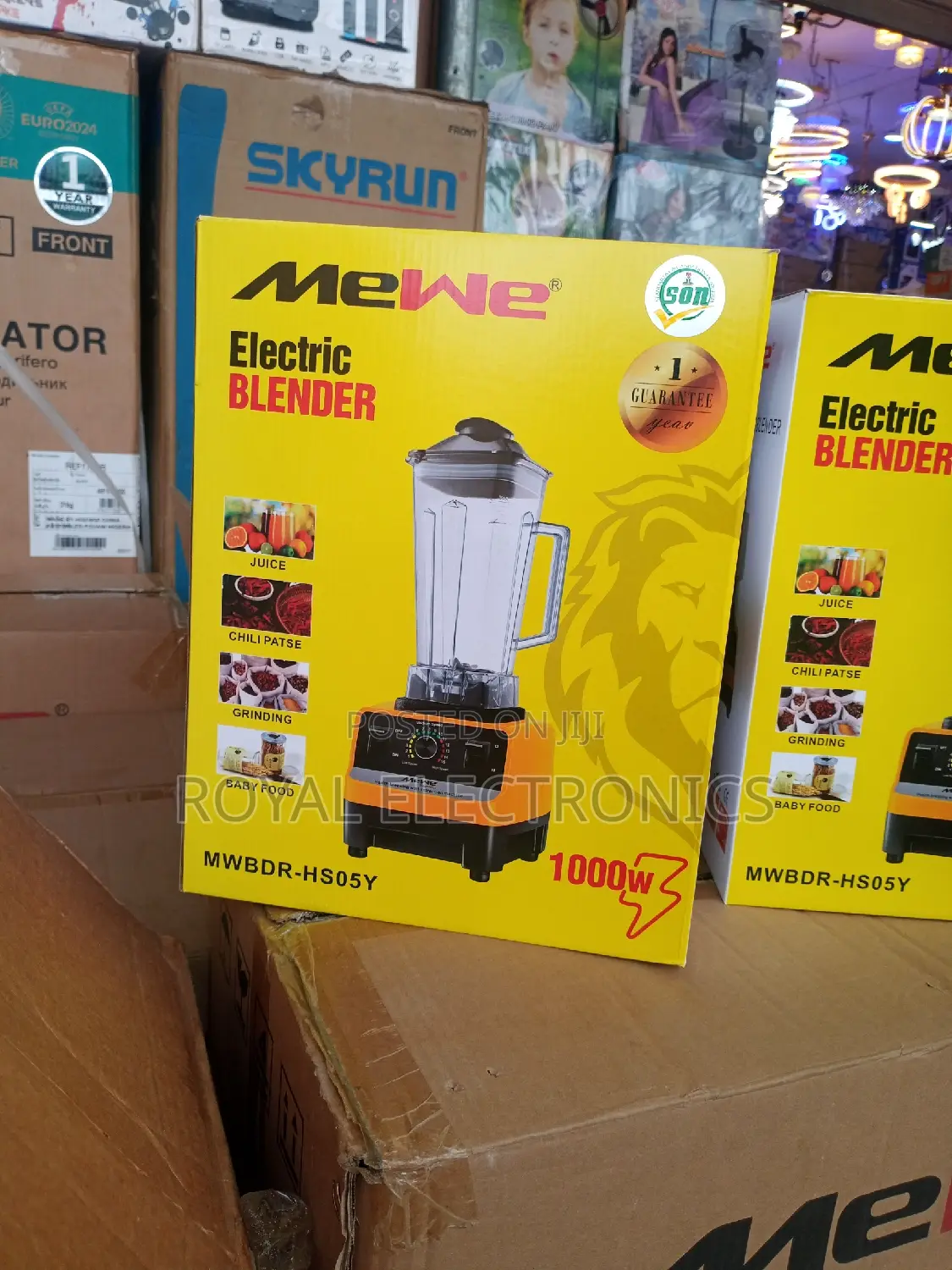 Multifunction Mewe(MWBDR-Hs05y) 1000W Electric Blender