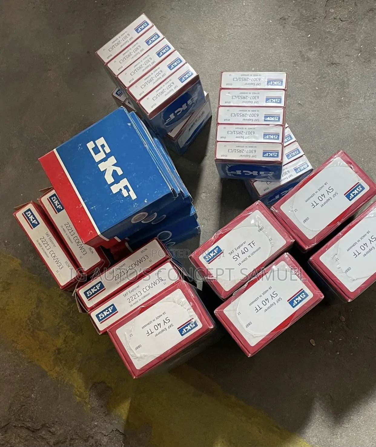 Original SKF Bearing Sy40,22213cck/C3