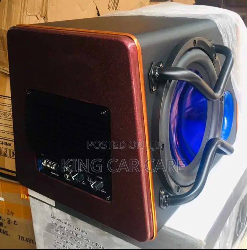High Bass Car Woofer + Inbuilt Amplifier 10inches 2000 Watts