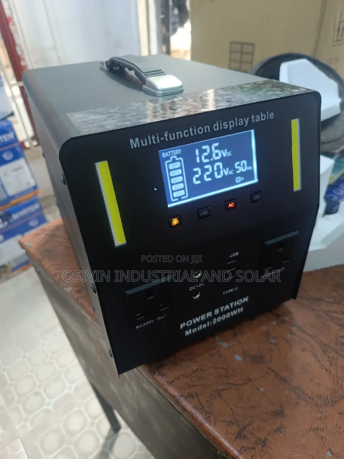 2000w Jordy Ele Standing Power Station or Solar Generator
