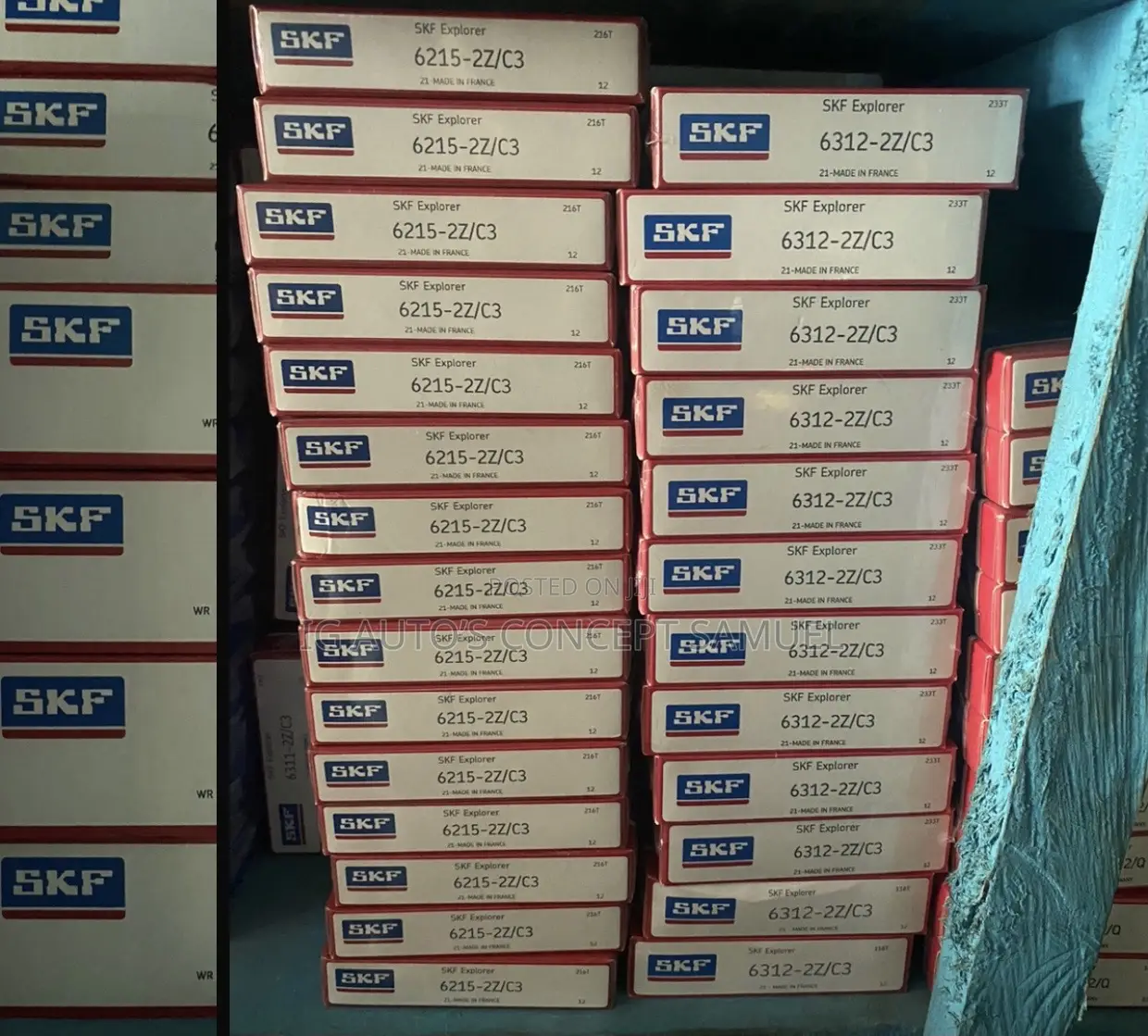Original SKF Bearing 6215 2z/C3,6312 2z/C3 Available