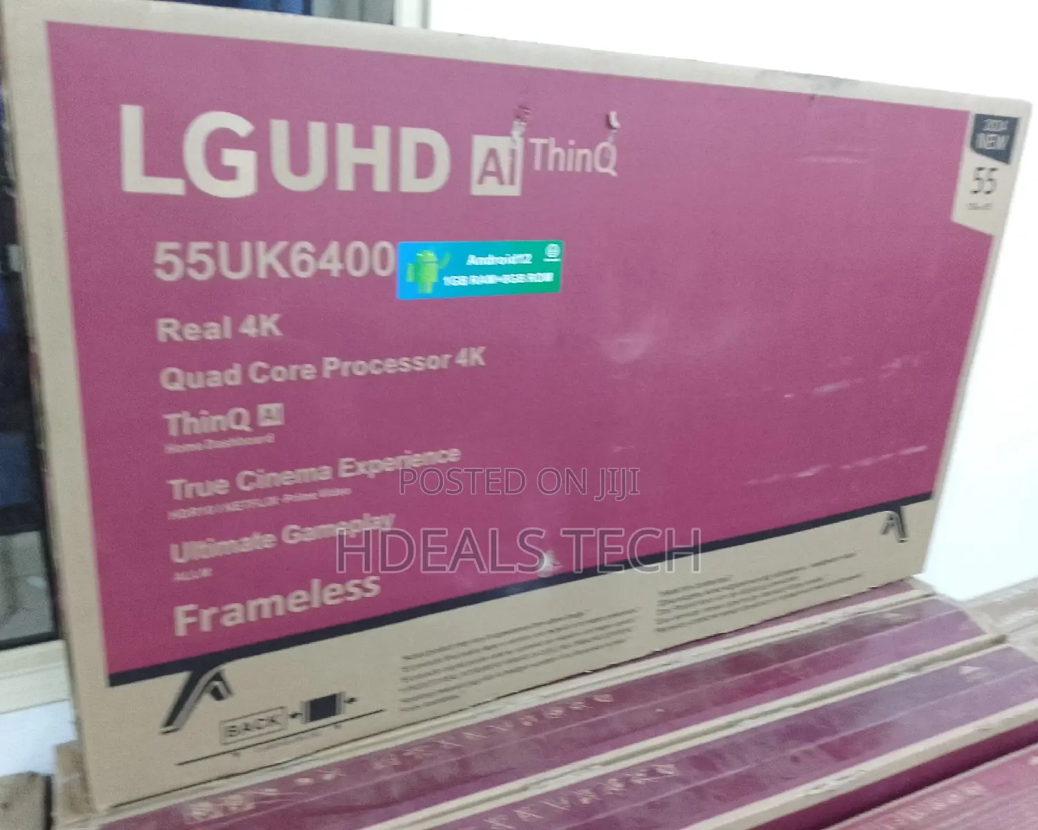 LG 55" Smart TV With Internet Features