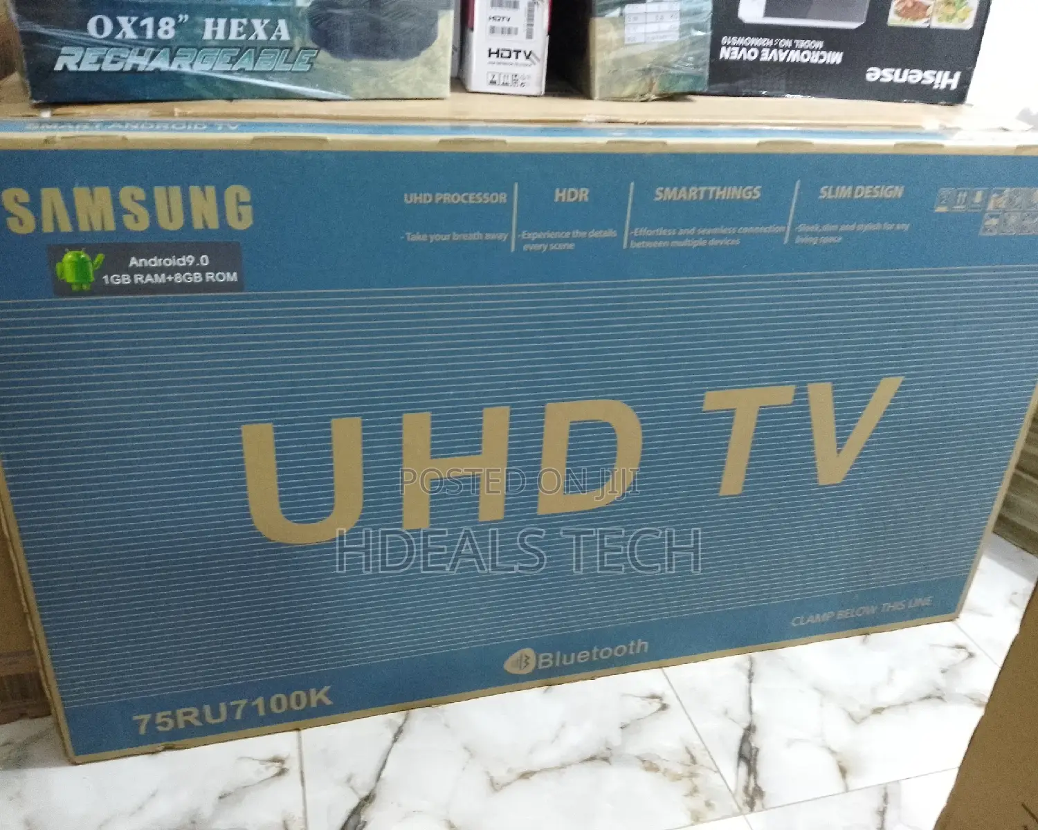 Ultra High Definition SAMSUNG Smart Tv 75inches With Youtube