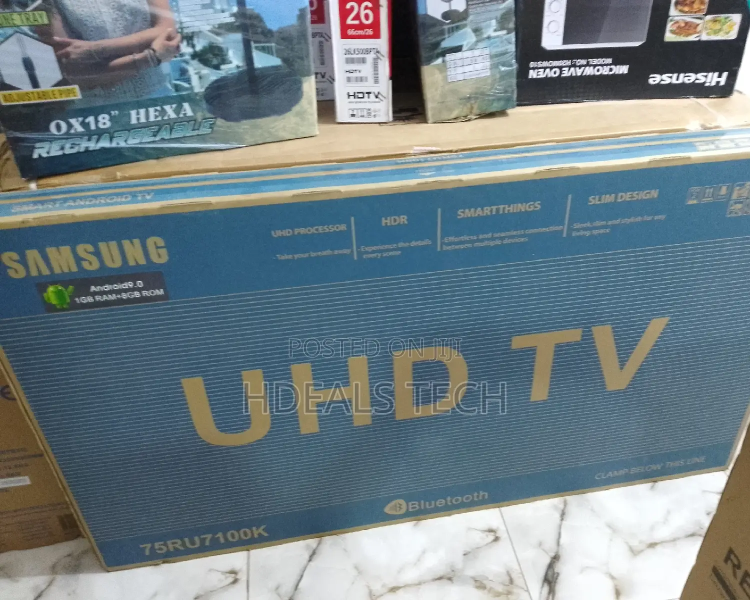 SAMSUNG 75inches Smart TV With Uhd, Netflix