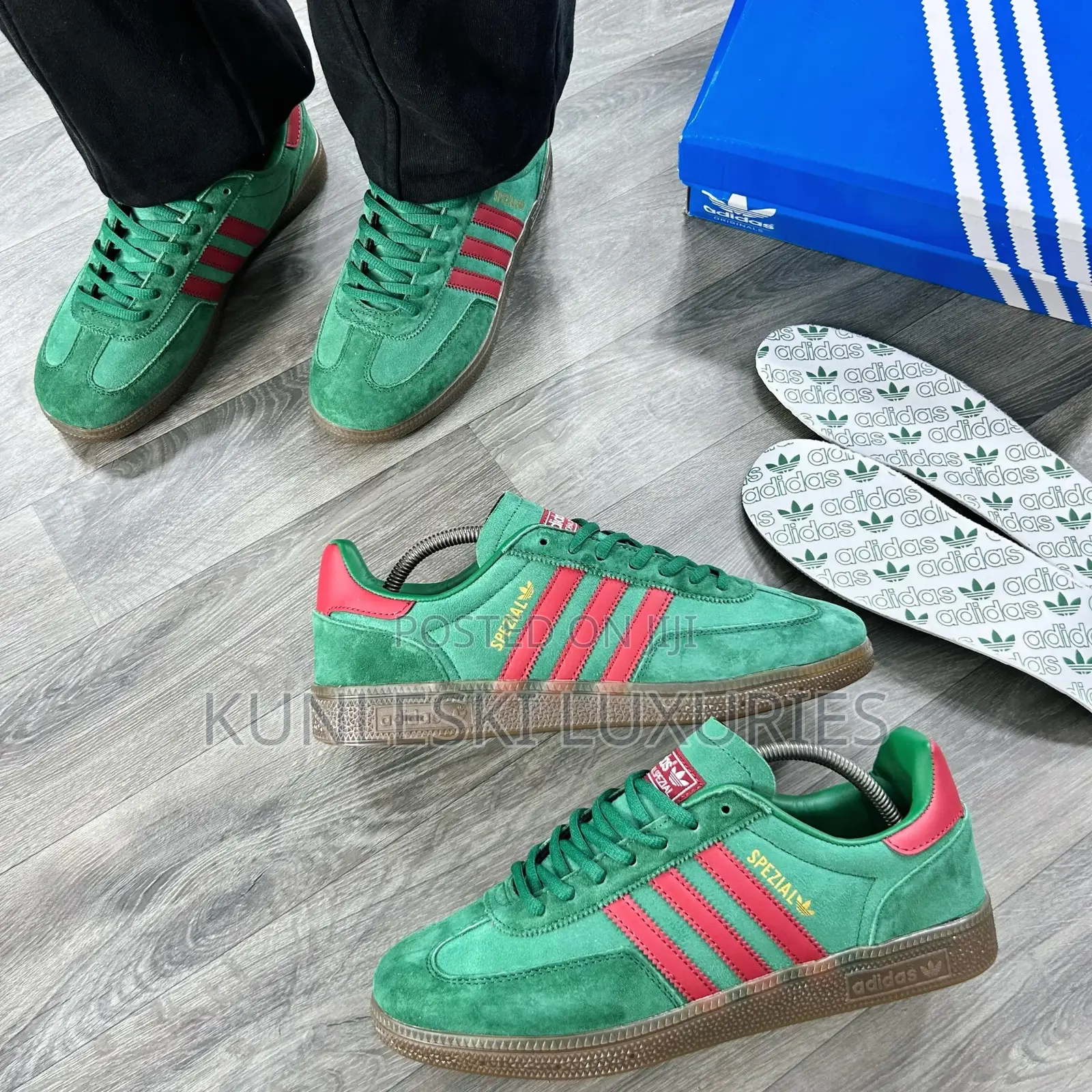 Original New Adidas Handball Spezial Low Top Sneakers