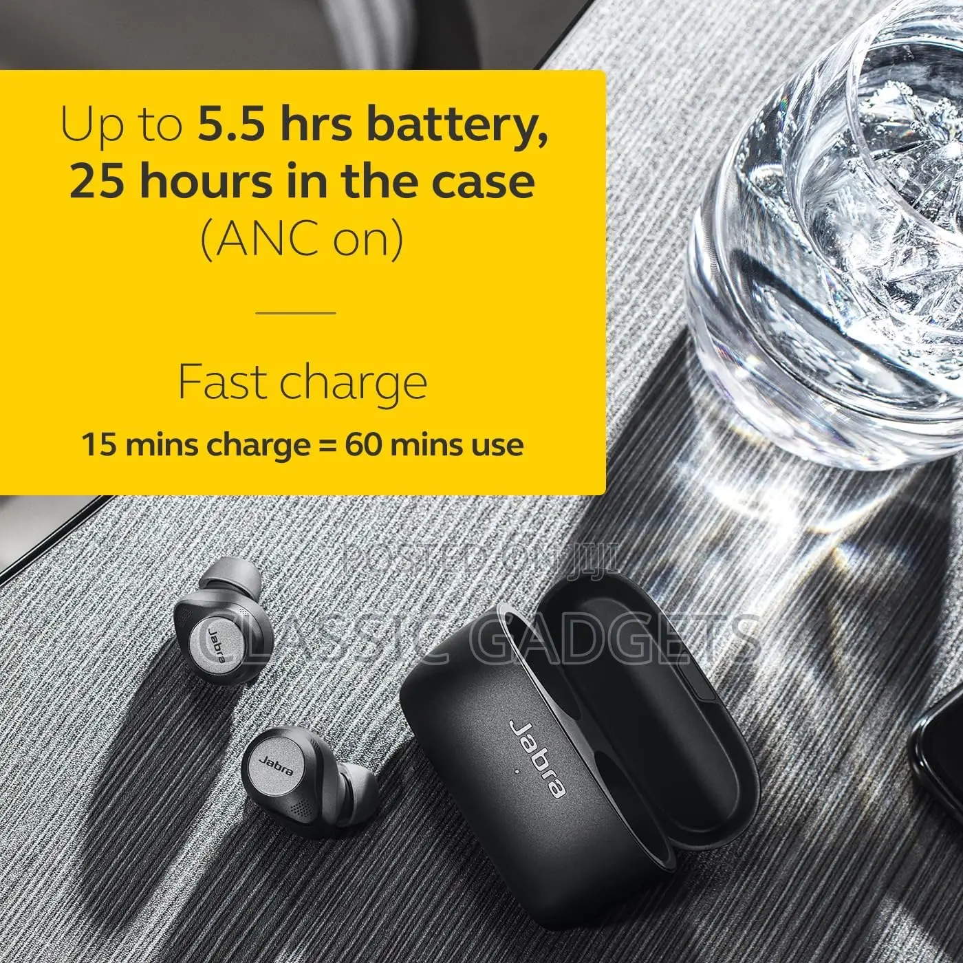 Jabra Elite 85t True Wireless Earbuds With Advanced ANC