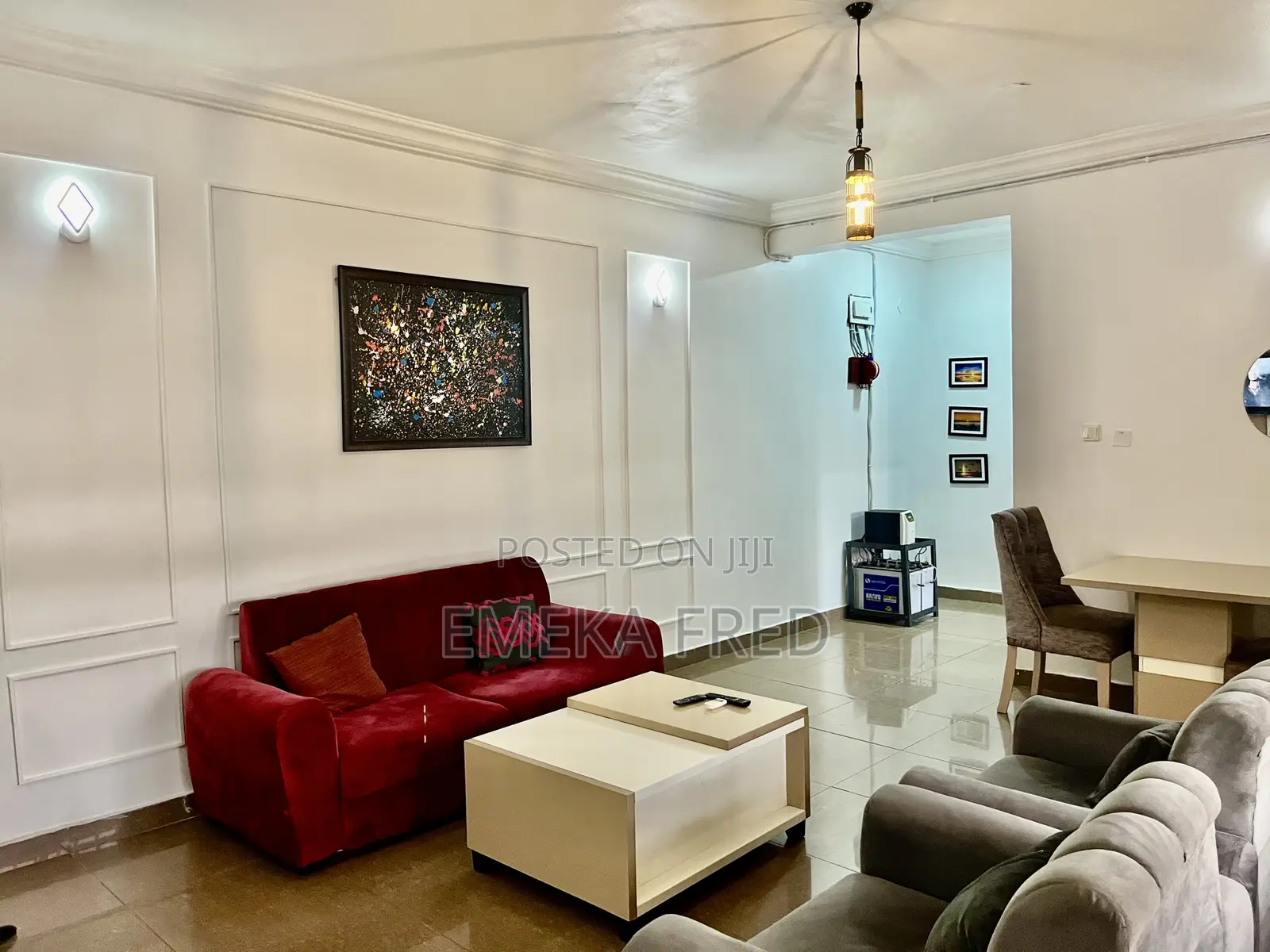 One Bedroom and Parlor 24hrs Light + Wifi Jabi