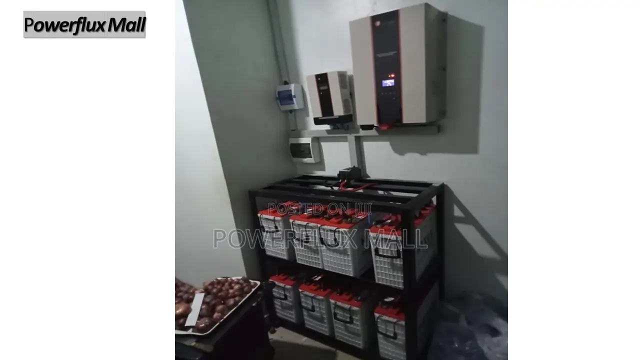 10kva Inverter With 100a Charger,8 Batteries and Panels