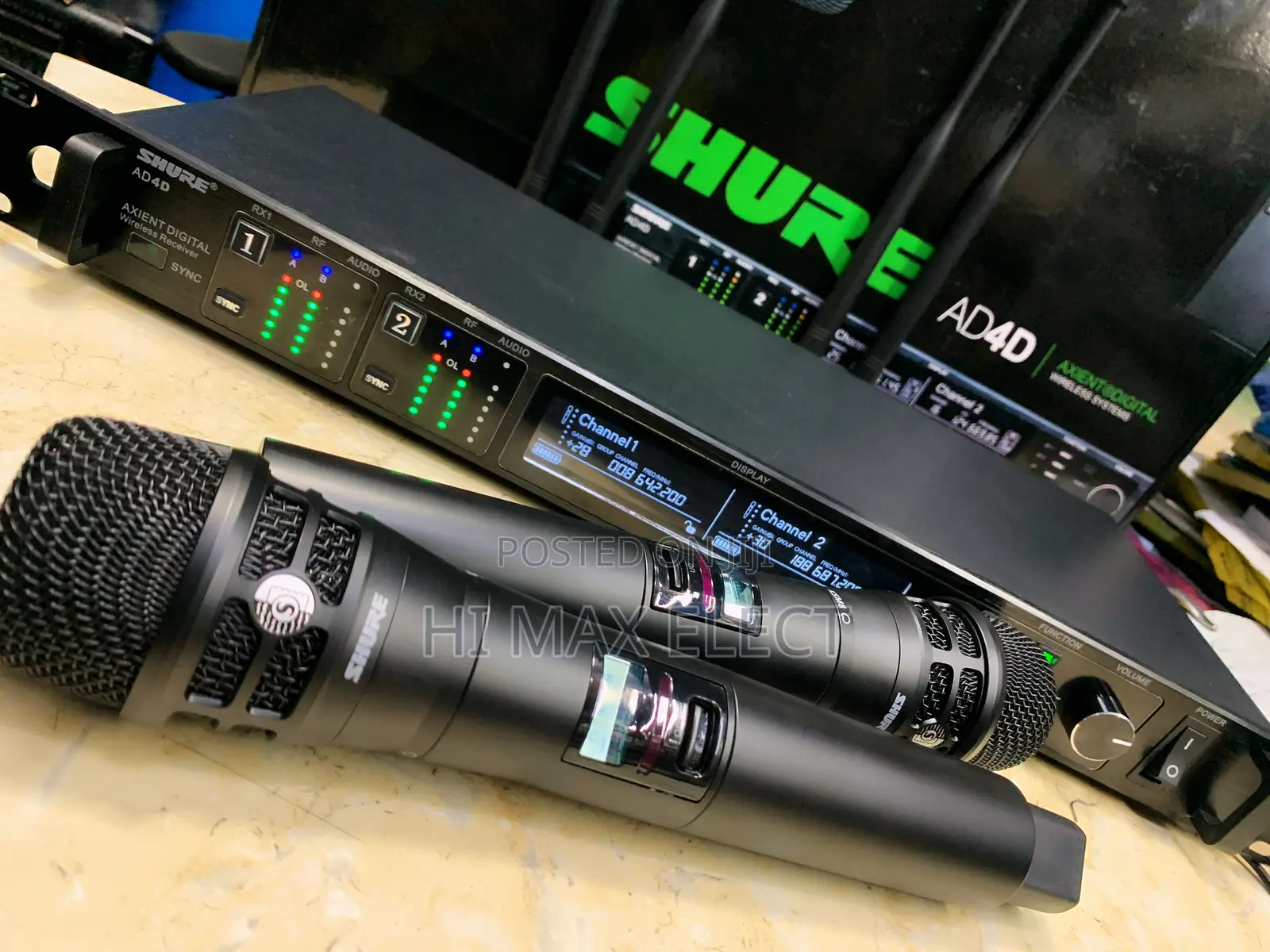 Ad4d Shure Professional Wireless Microphone