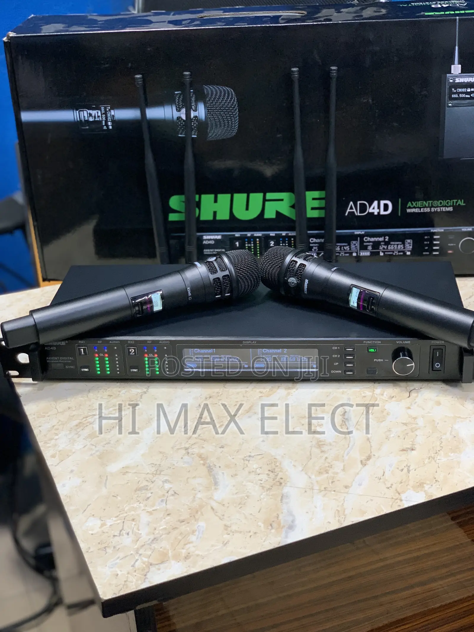 Ad4d Shure Professional Wireless Microphone