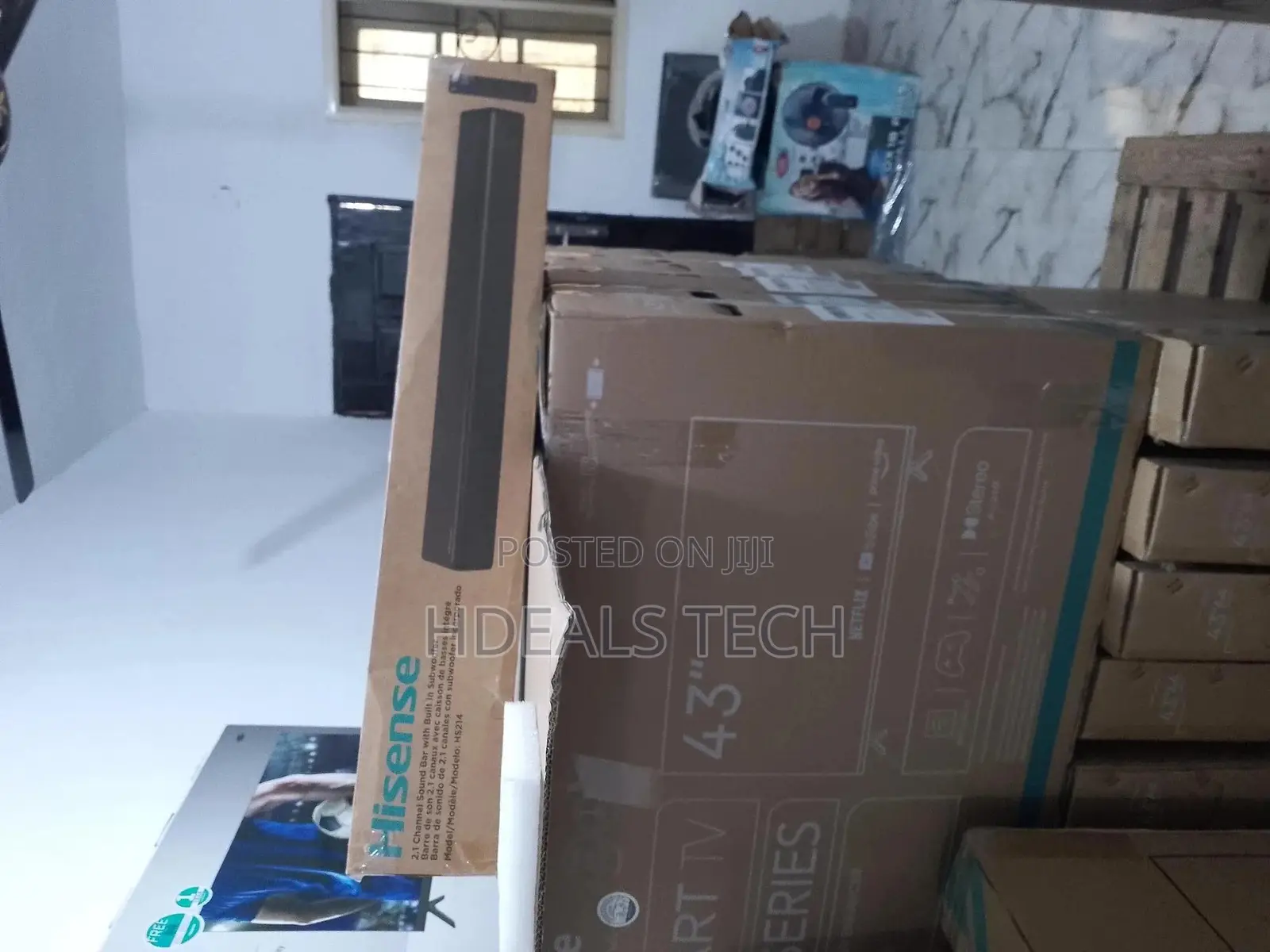 HISENSE 2.1CH SOUND BAR - With Built in Subwoofer,HDMI 