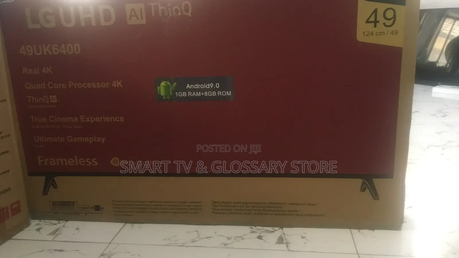 LG 49 Inches Smart Android Cloud Tv