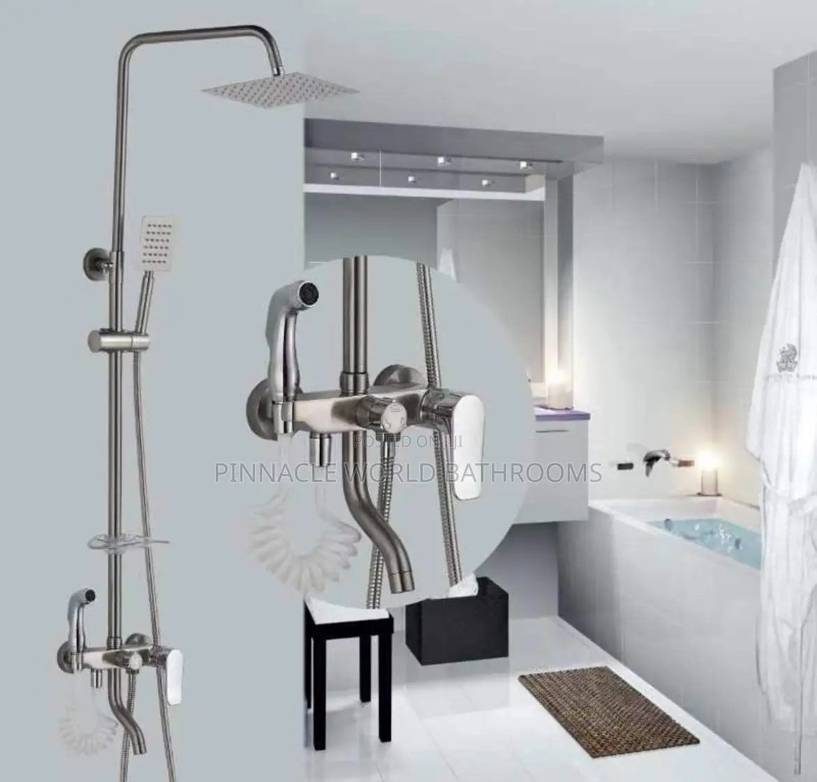 England Anti Rust Standing Shower Set 007