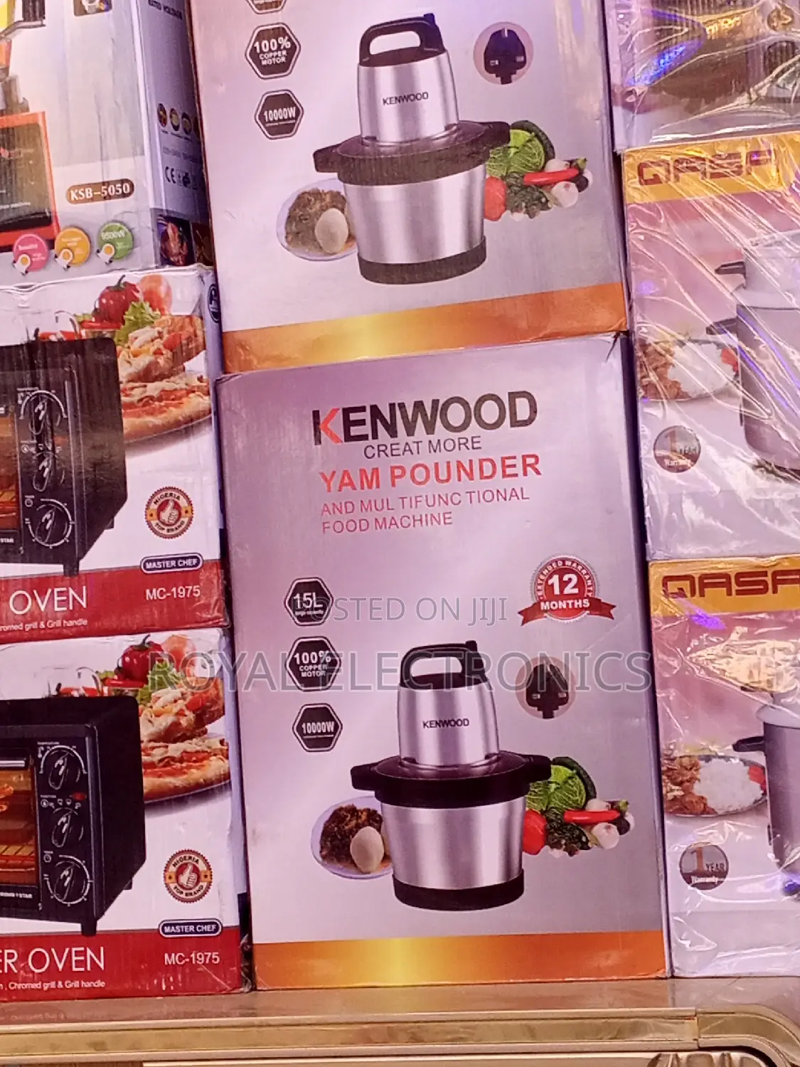 Brand New Kenwood 15 Litres Yam Pounding Machine