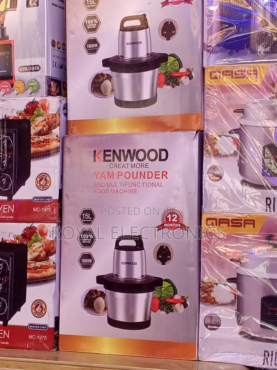 Very New Kenwood 15 Litres Yam Pounding Machine