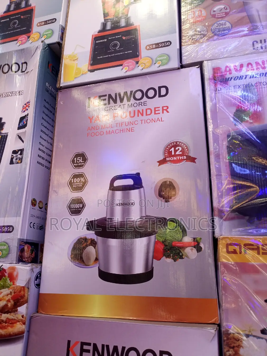 Classic Kenwood 15 Litres Yam Pounding Machine