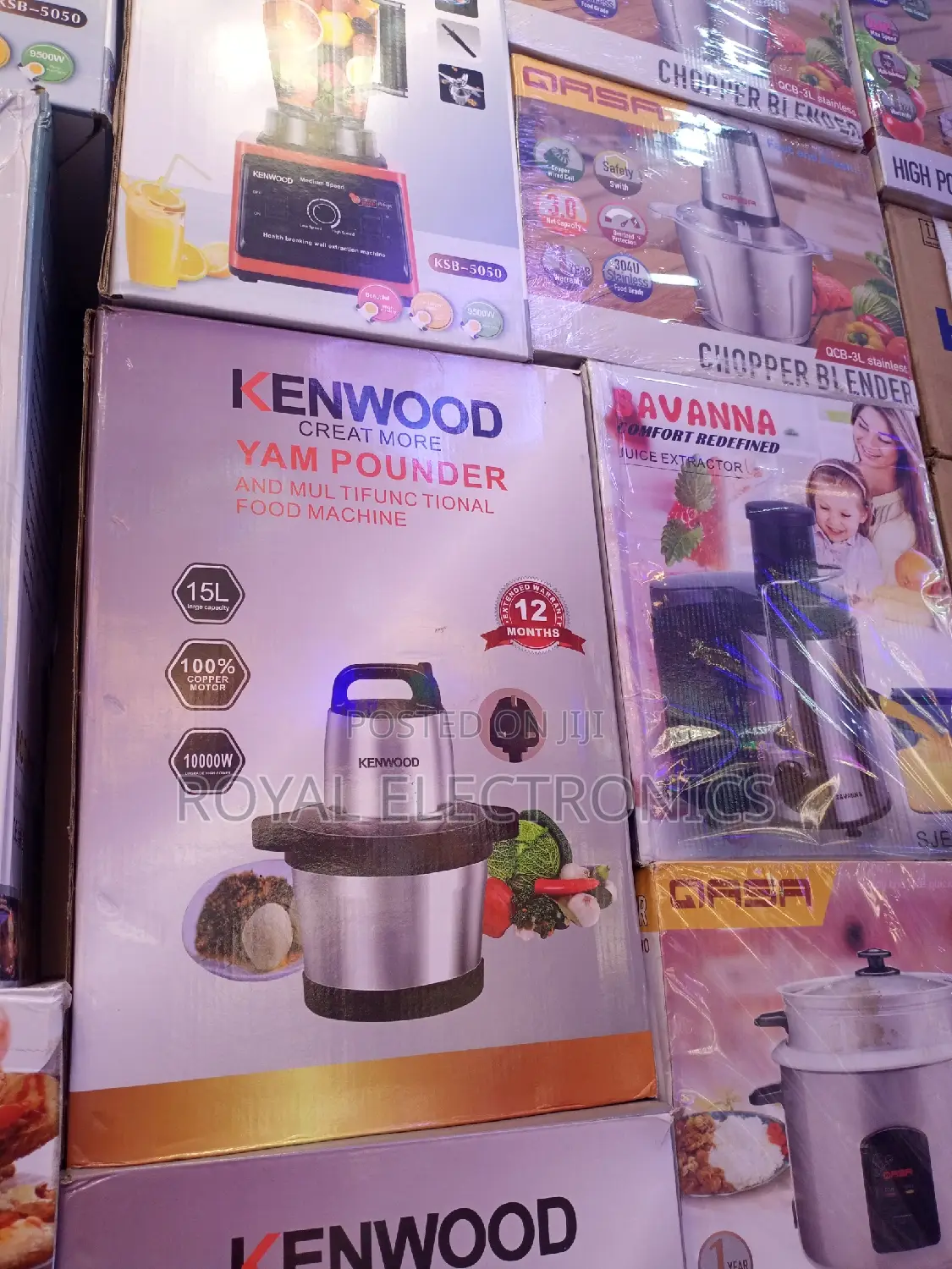 Classic Kenwood 15 Litres Yam Pounding Machine