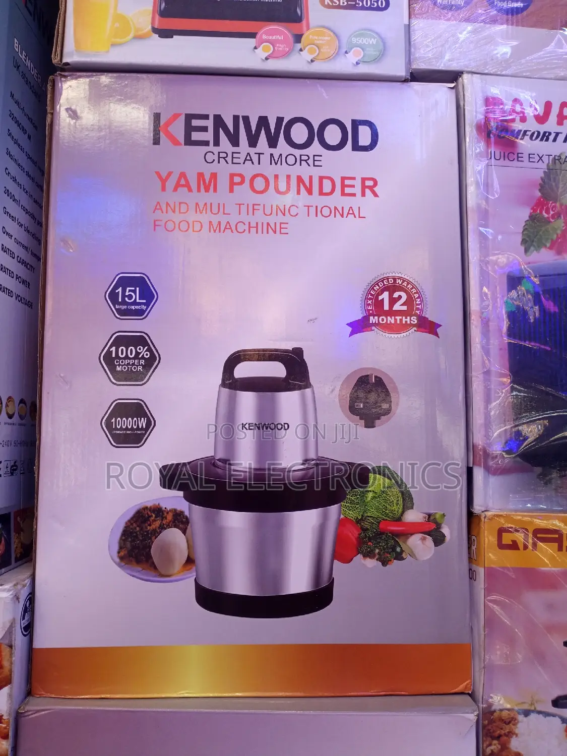 Powerful Kenwood 15 Litres Yam Pounding Machine