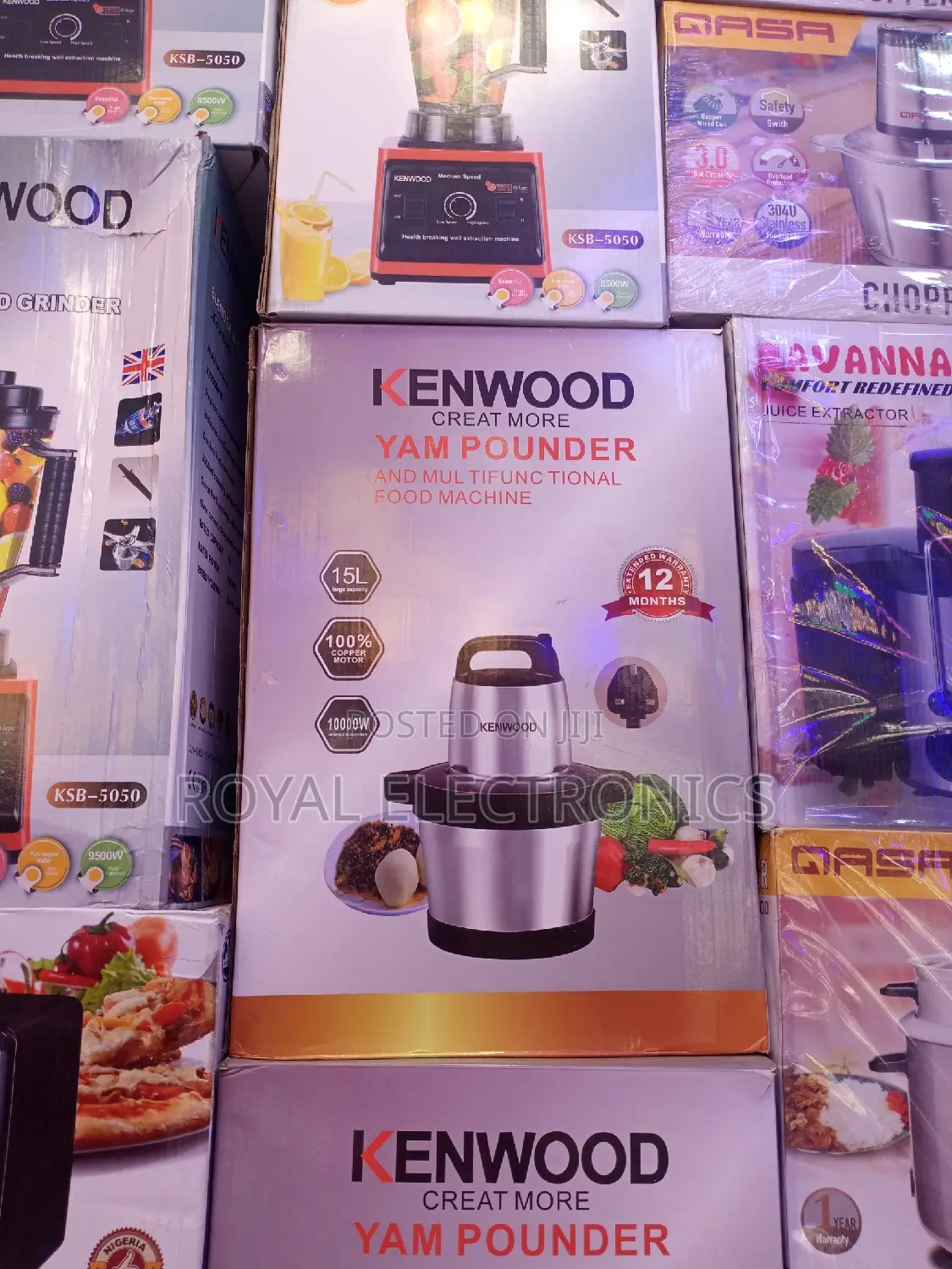 Powerful Kenwood 15 Litres Yam Pounding Machine