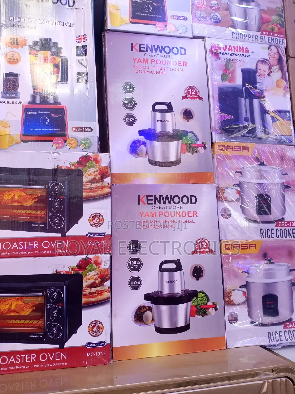 Top Quality Kenwood 15 Litres Yam Pounding Machine