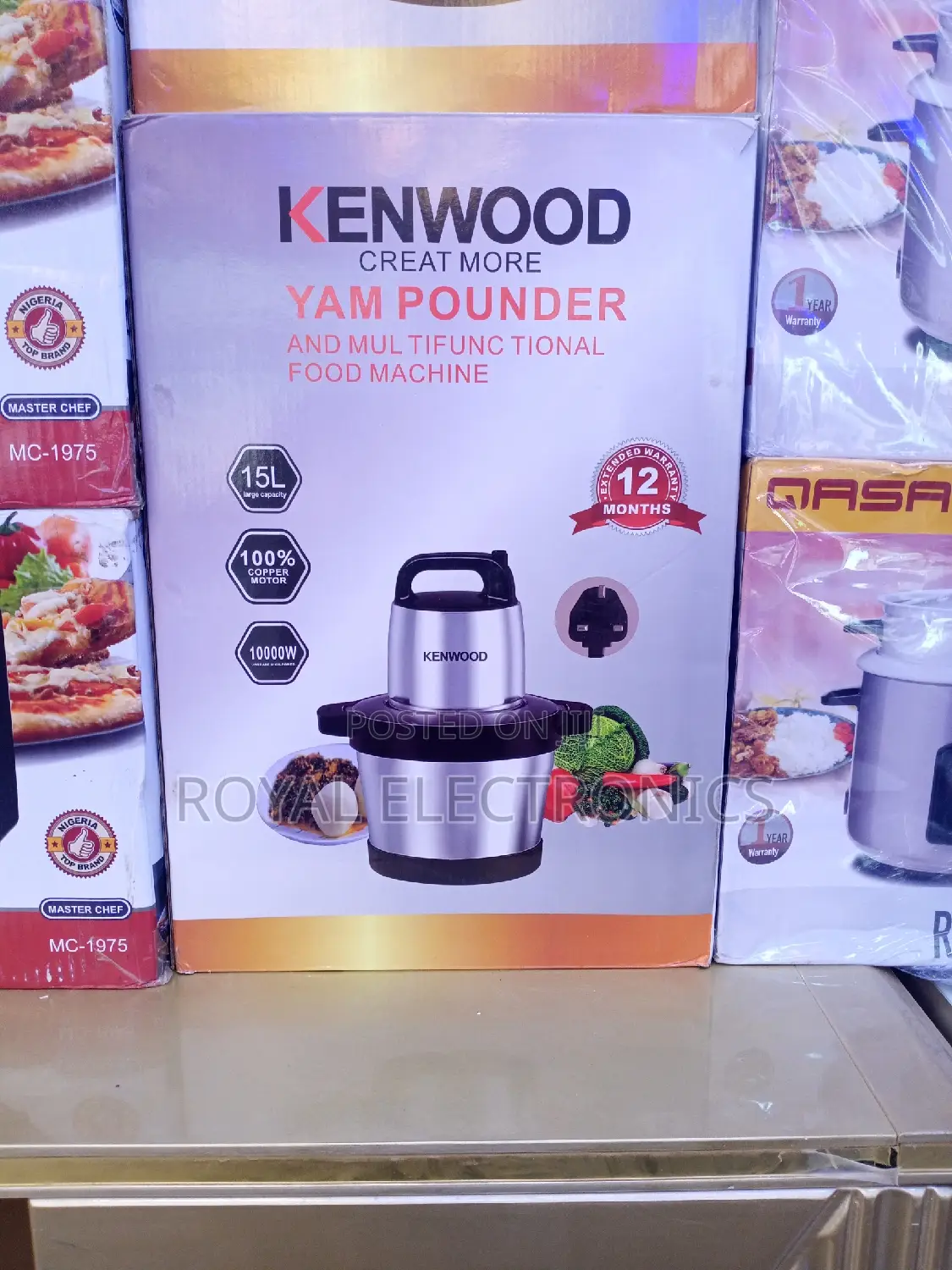 Great Quality Kenwood 15 Litres Yam Pounding Machine