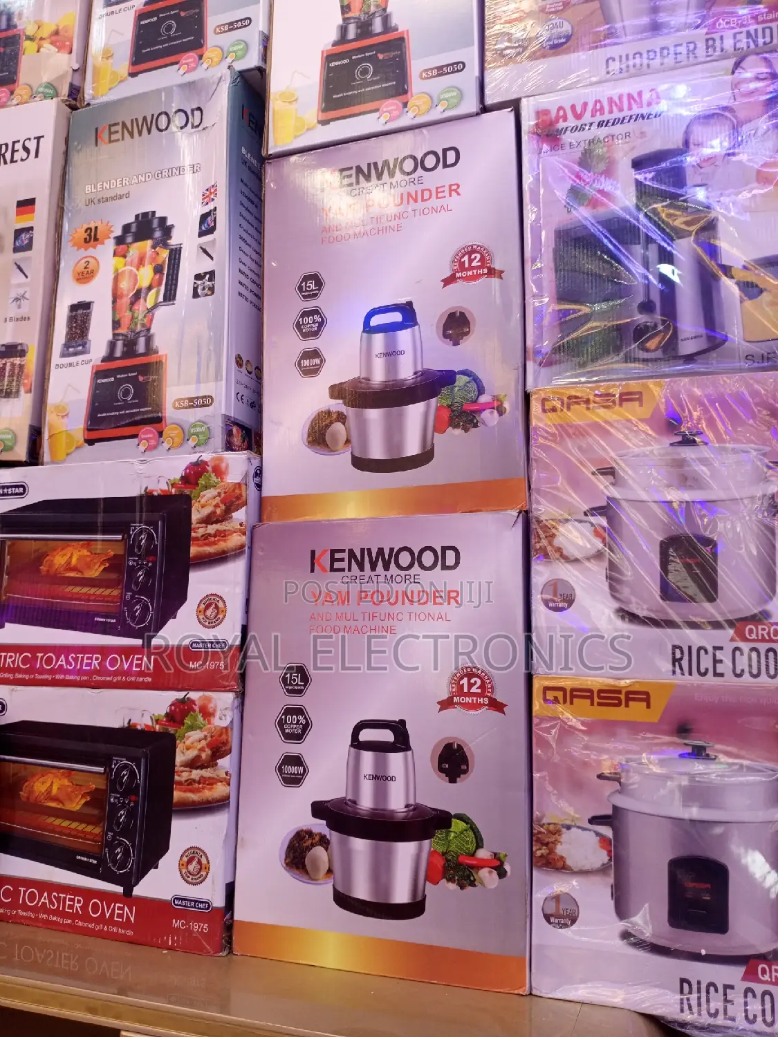 Newly Released Kenwood 15 Litres Yam Pounding Machine