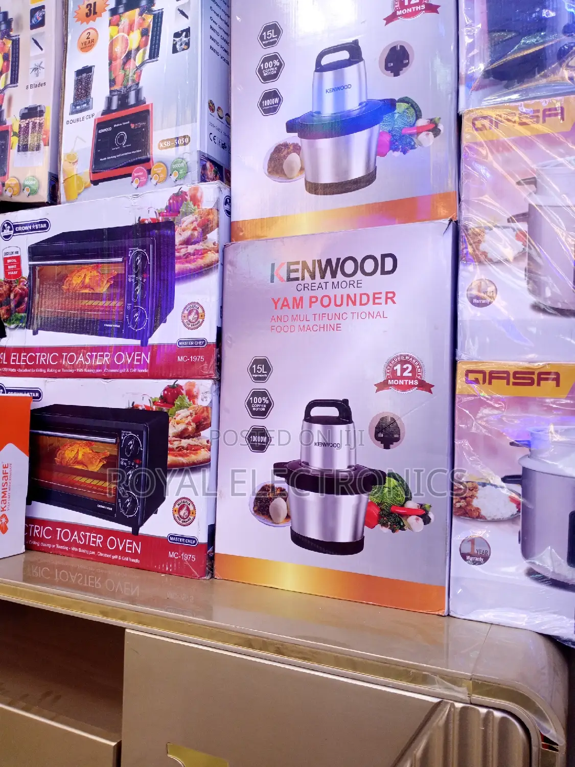 Newly Released Kenwood 15 Litres Yam Pounding Machine