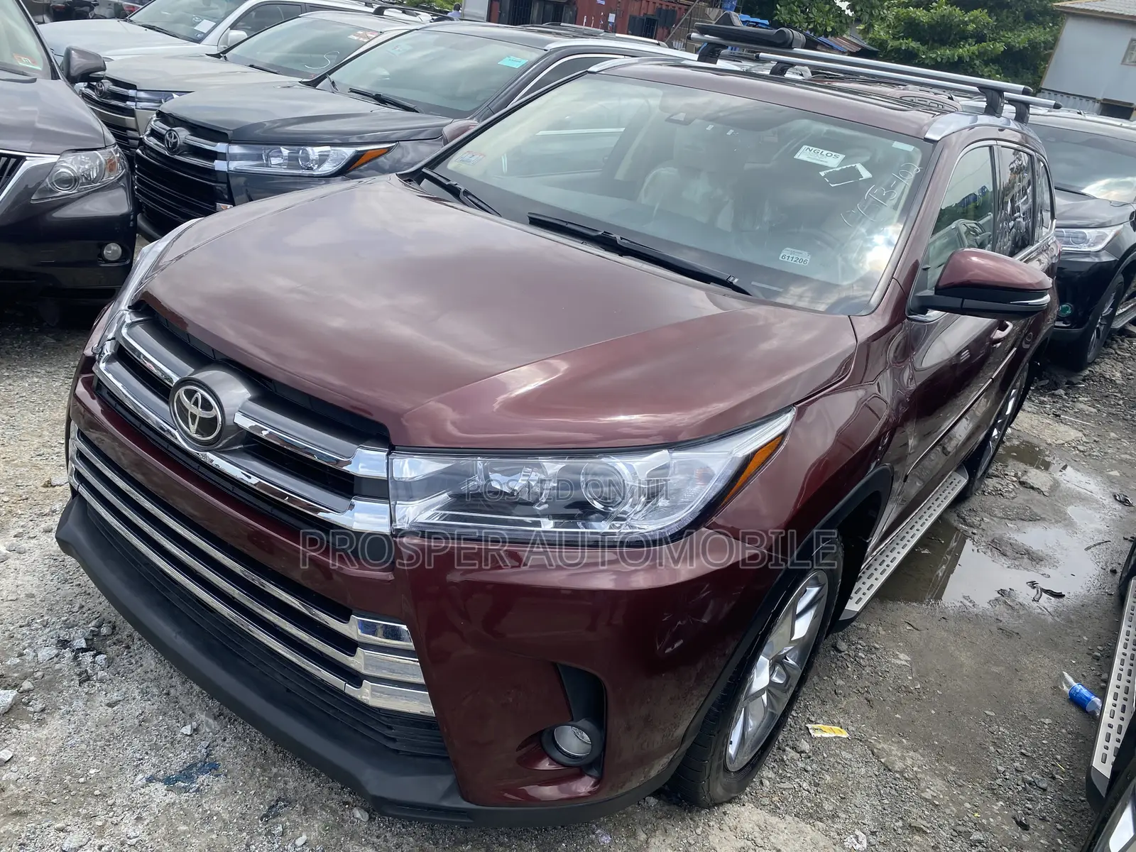 Toyota Highlander 2016 Red