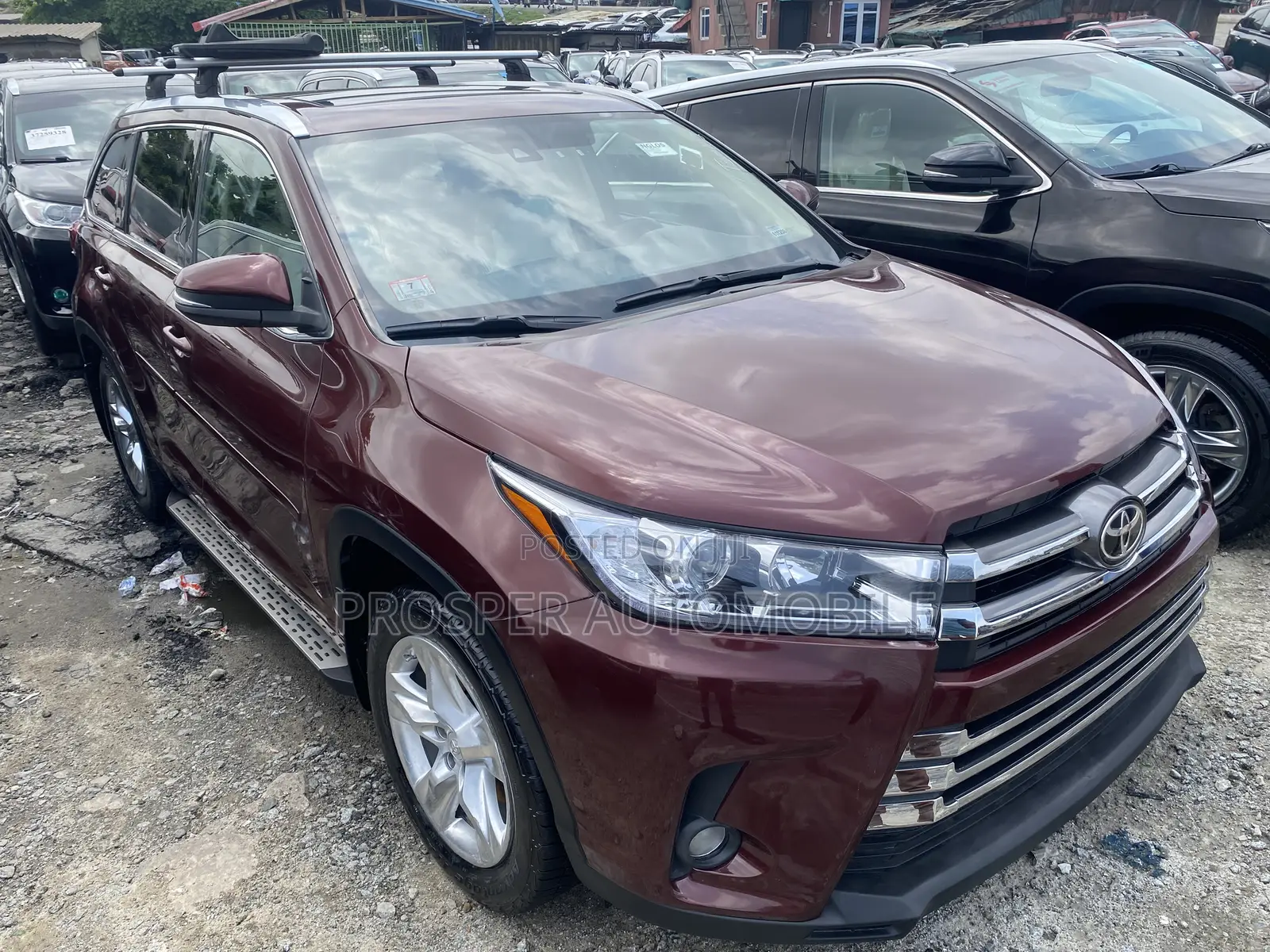 Toyota Highlander 2016 Red