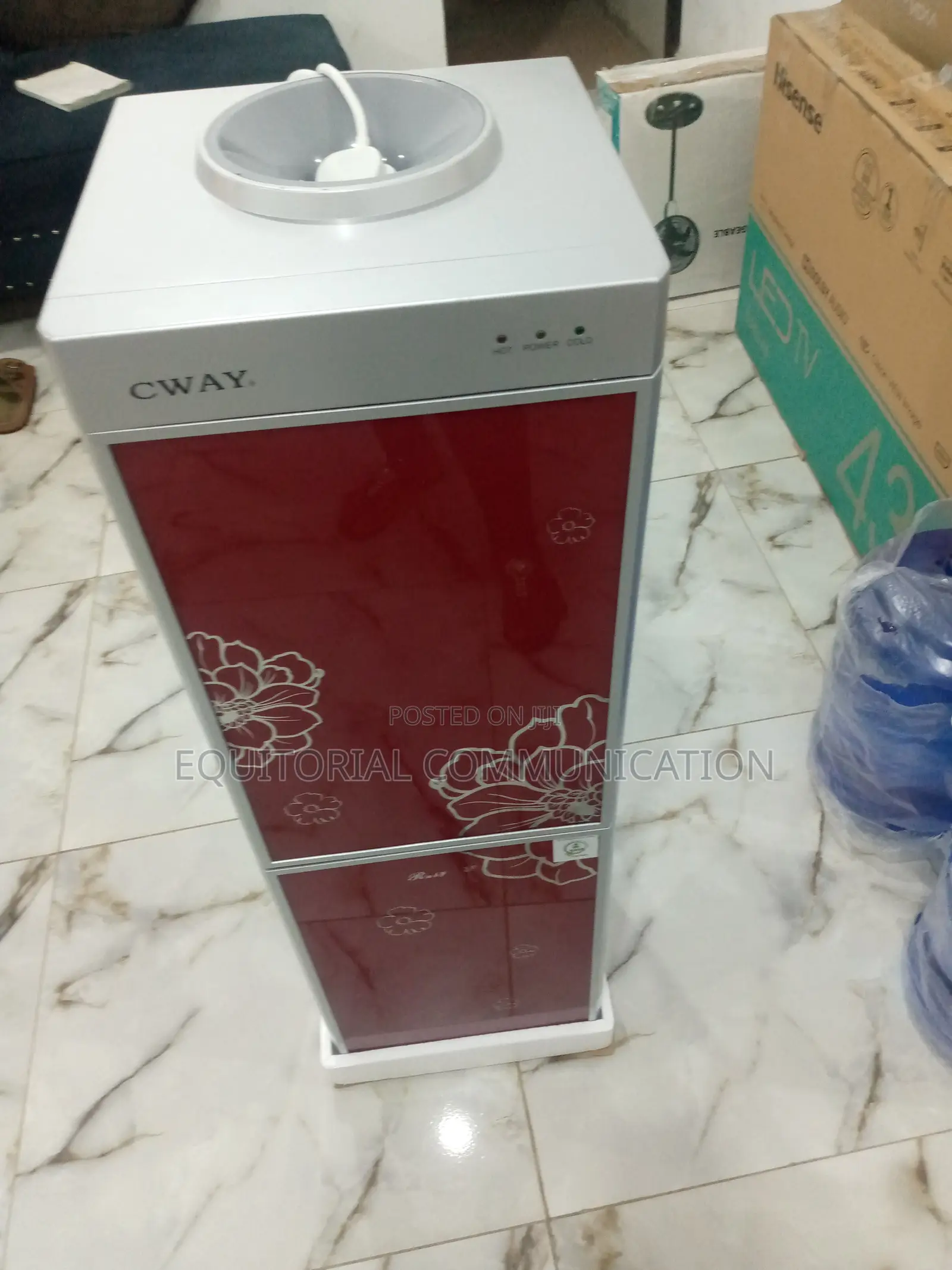 CWAY Water Dispenser Ruby 4F Freezer and Fridge
