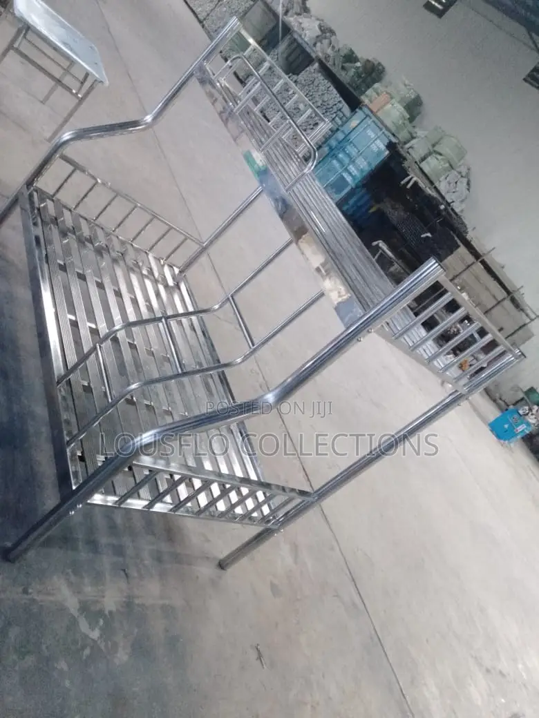 Best Quality Pure Stainless Steel Double Bunk Bed